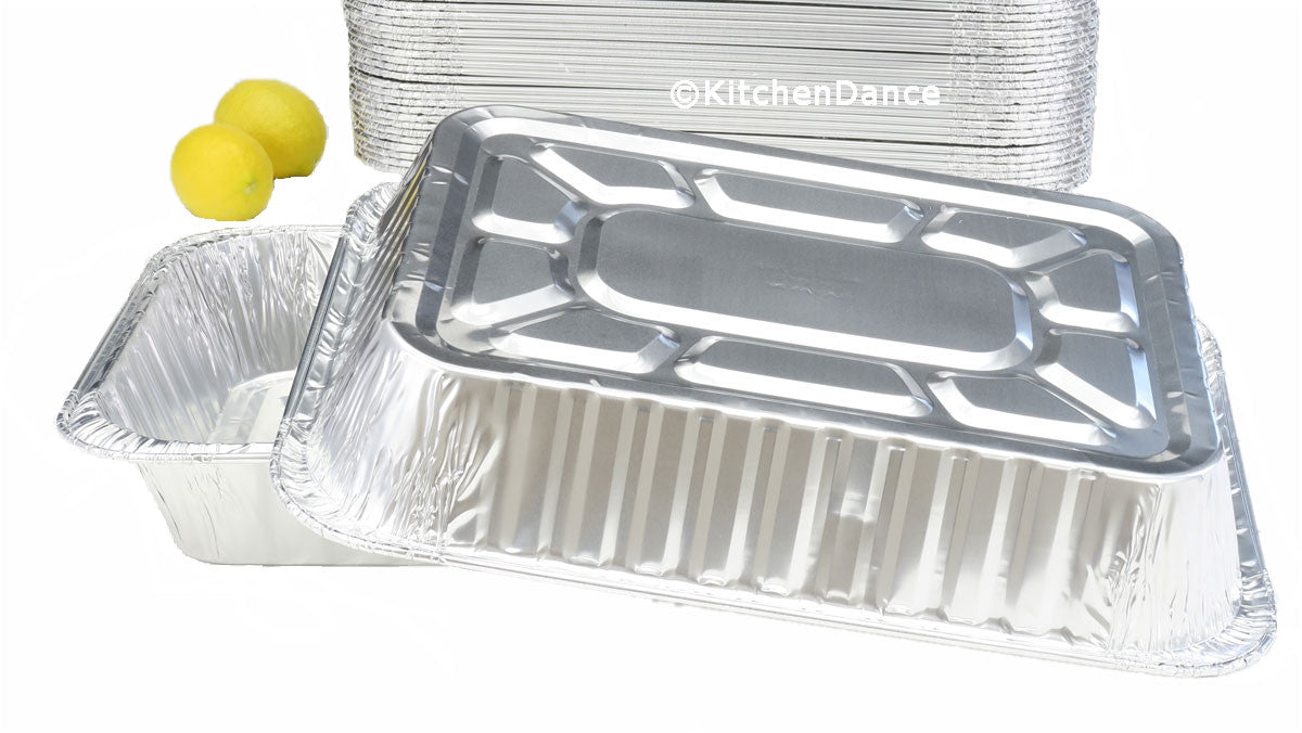 Disposable Large Rectangular Disposable Roasting Aluminum Foil Pan