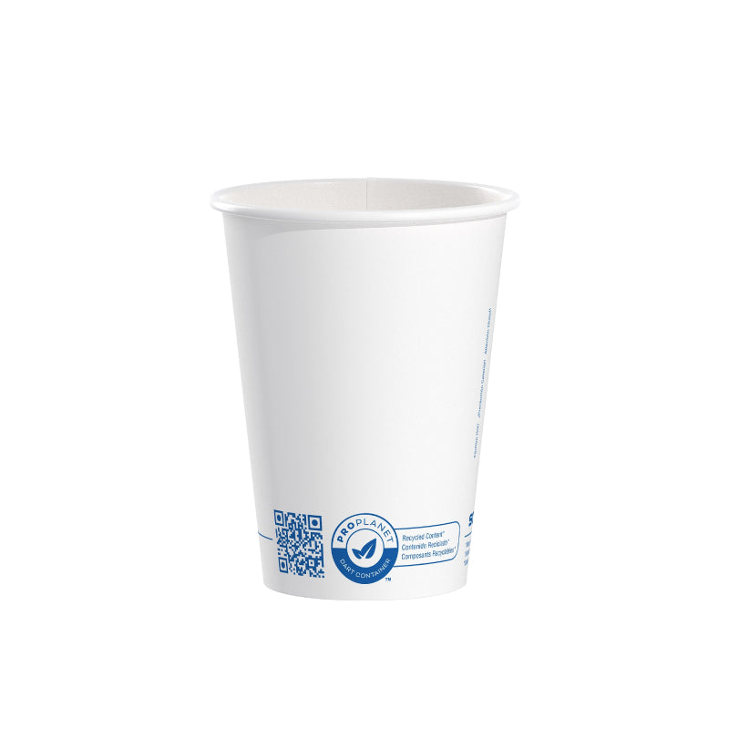 ProPlanet™ Seal 12 oz. SSP PCF Paper Hot Cup - Sleeve of 50 - #412RCN-PLANET