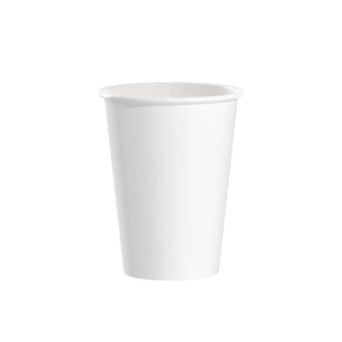 Dart Solo 12 oz. White Paper Hot Cup - Sleeve of 50 - #412WN-2050