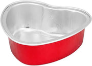 Disposable Mini Heart Shaped Foil Pan   #3055NL KitchenDance