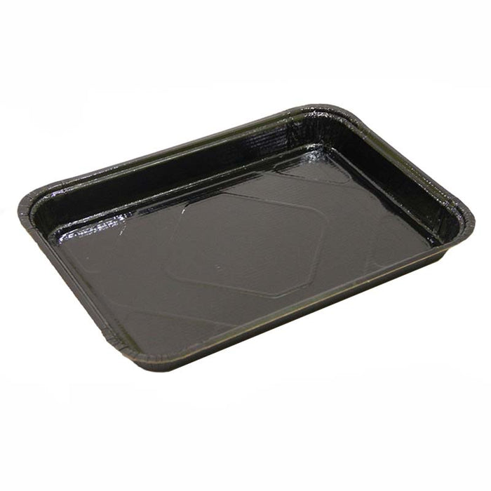 9" x 13" Black Quarter Size Oven Safe Heavy Weight Sheet Pan - #42082