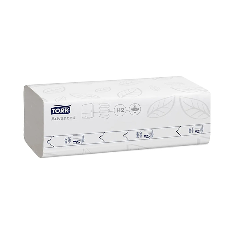Tork 1-Ply Compressed Multifold Hand Towel, White - Case of 3000 #424834 Tork