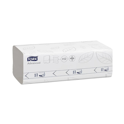 Tork 1-Ply Compressed Multifold Hand Towel, White - Case of 3000 #424834 Tork