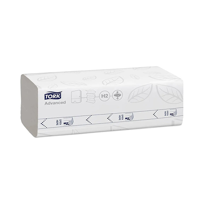 Tork 1-Ply Compressed Multifold Hand Towel, White - Case of 3000 #424834 Tork