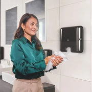 Tork 1-Ply Compressed Multifold Hand Towel, White - Case of 3000 #424834 Tork
