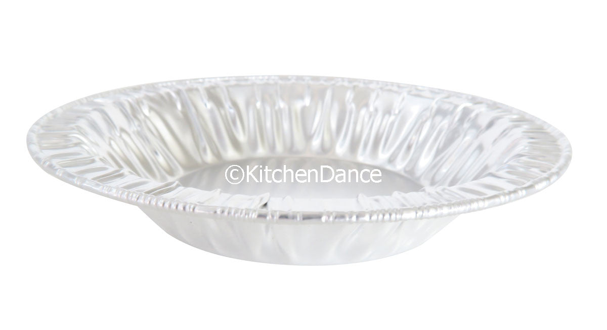 4½" Individual Size Aluminum Foil Pie Pan / Tart Pan    #450