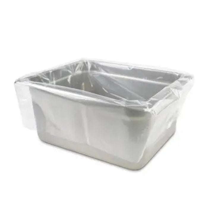 PanSaver® Eco 1/2 Size Clear Ovenable Plastic Steam Table Pan Liner 4"- 6"D - #45030 - KitchenDance