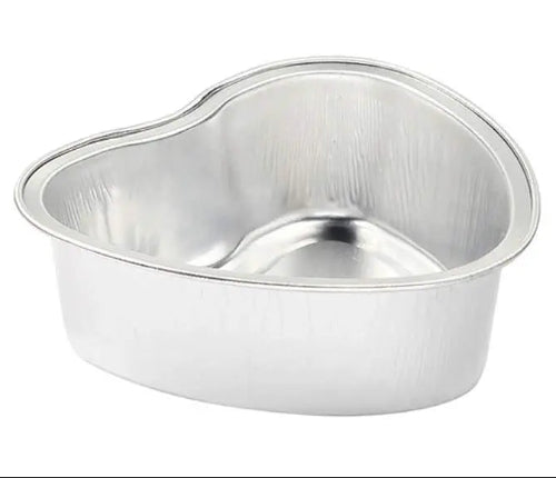 Disposable Mini Heart Shaped Foil Pan   #3055NL KitchenDance
