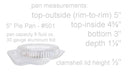 disposable aluminum foil 5" small pie / tart pan, pie tin and plastic clamshell container