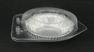 disposable aluminum foil 5" small pie / tart pan, pie tin and plastic clamshell container