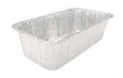 D & W Fine Pack 2 lb. Disposable Aluminum Foil Loaf Pan  #15780 D&W Fine Pack