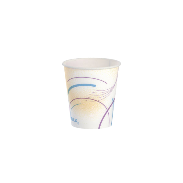 Dart Solo 5 oz. Treated Paper Cold Cup, Meridian® - Sleeve of 100 - #52MD-0062