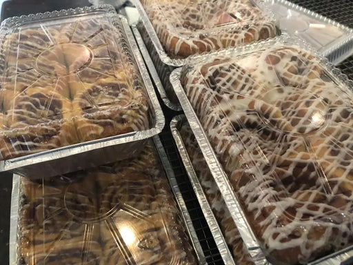 2¼ lb. Disposable Aluminum Foil Carryout Pan with Plastic Lid  #250P HFA Inc. -- Handi-foil of America