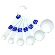 6 Piece (1/8 tsp, 1/4 tsp, 1/2 tsp, 1 tsp, 1/2 tbsp., and 1 tbsp.) Measuring Spoon Set - #21460 Chef Craft