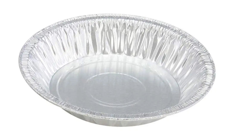 6" Disposable Aluminum Foil Standard Pie Pan  #600 SAFCA -- Superior Aluminum Foil of California