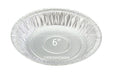 disposable aluminum foil 6" pie pan, - shallow baking pans