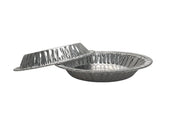 6" Disposable Aluminum Foil Pie Pan - Shallow  #601 SAFCA -- Superior Aluminum Foil of California
