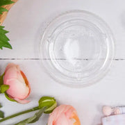 Dart 20 oz. PET Clear Plastic Non-Vented Lid - Sleeve of 100 - #662TP Dart Container