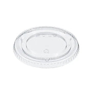 Dart 20 oz. PET Clear Plastic Non-Vented Lid - Sleeve of 100 - #662TP Dart Container