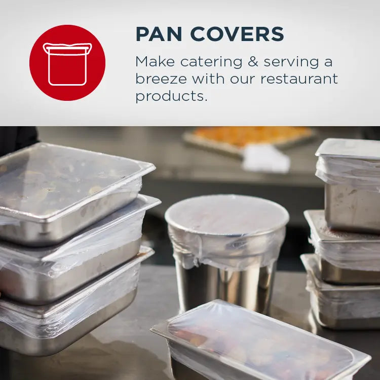 PanSaver  6 & 7 Quart Ovenable Round Pan Covers- Case of 50 Pansaver
