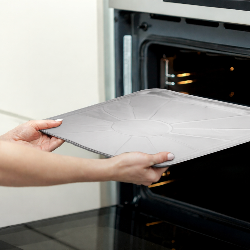 Revestimientos desechables de papel de aluminio para horno n.° 7100