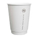 Prime Source® 12 oz. White Paper Double Wall Hot Cup - #75000434 KitchenDance