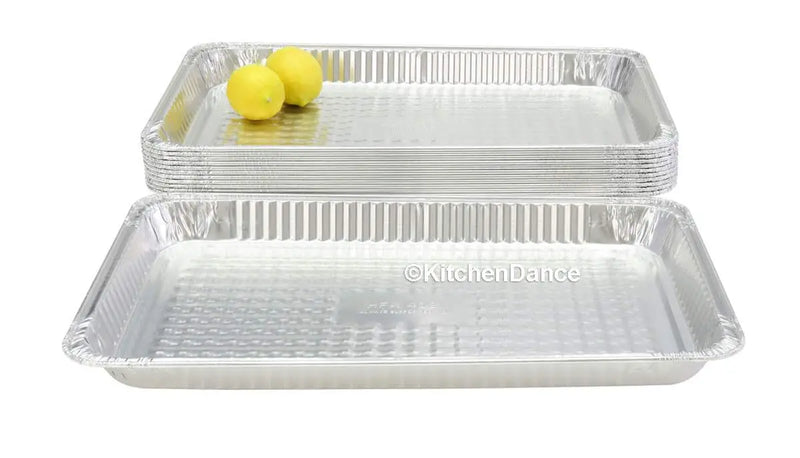 Disposable Aluminum Foil Shallow Full Size Steam Table Pan  #7700 Western Plastics
