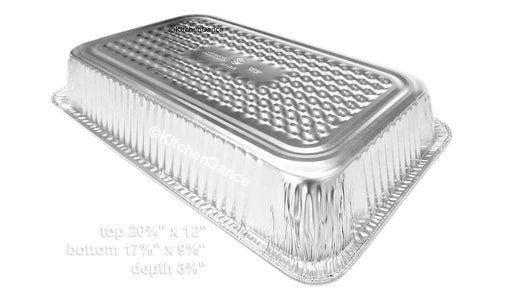 disposable aluminum foil full size deep steam table pan, baking pan, food serving ban,  food storage pan