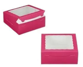 10 x 10 x 4" Colored Lock Tab Box - Pack of 10  #10104W BRP Box shop