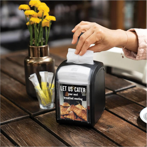 Tork Xpressnap Fit® White Dispenser 1-ply Napkin 100% Recycled Fibers - #DX500 Tork