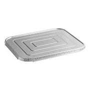 Disposable Foil Lids for Half Size Steam Table Pans - #8200 Western Plastics