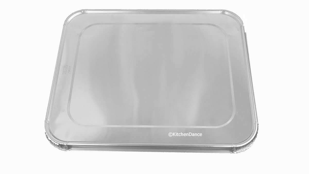 Disposable Foil Lid for Full Size Steam Table Pan - Pack of 50   #8900