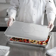 Disposable Foil Lid for Full Size Steam Table Pan - Pack of 50   #8900 Western Plastics