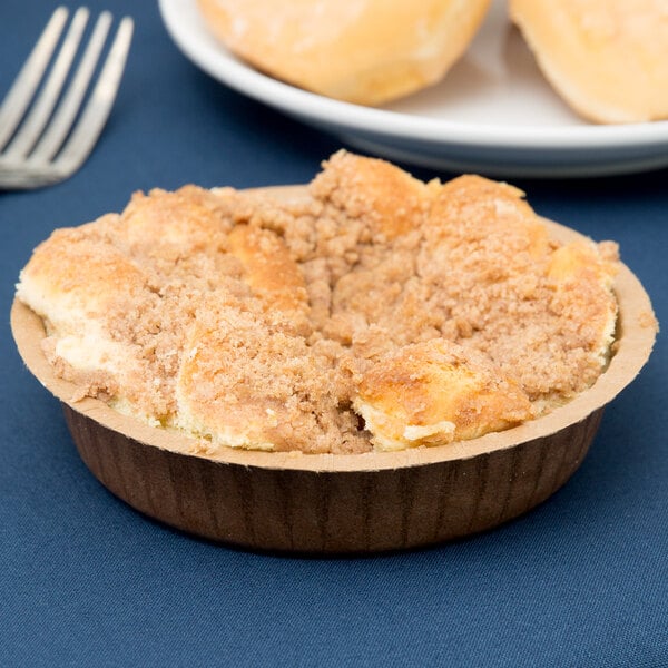 10 oz. Kraft Ovenable Paper Round Baking Cup - #91088