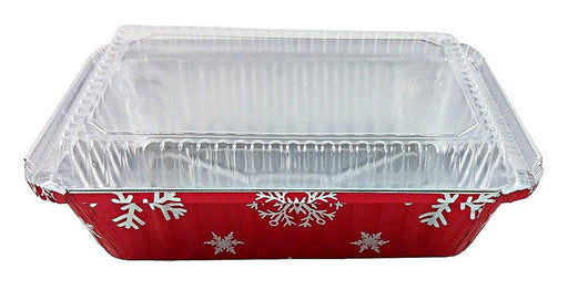 disposable aluminum foil 2¼ lb. holiday baking pan, food container