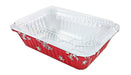 disposable aluminum foil 2¼ lb. holiday baking pan, food container