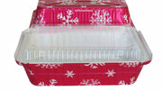 disposable aluminum foil 2¼ lb. holiday baking pan, food container
