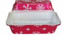 disposable aluminum foil 2¼ lb. holiday baking pan, food container