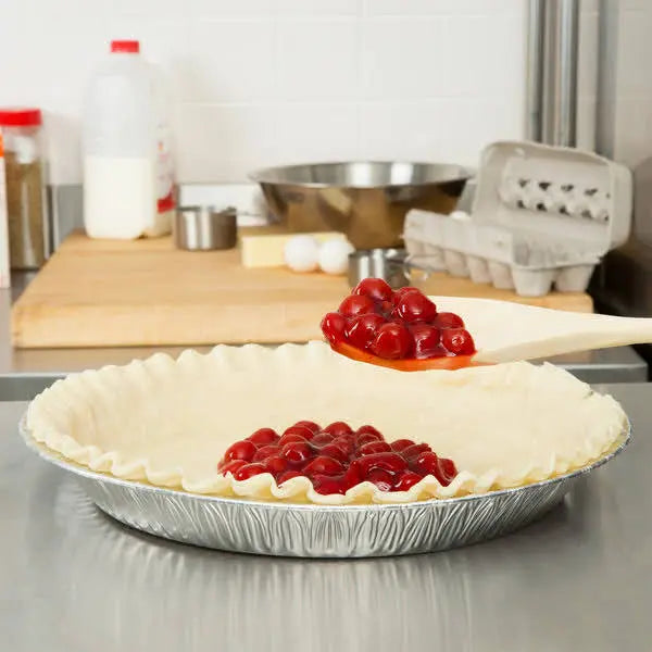 D & W Fine Pack 12" Disposable Aluminum Foil Pie Pan  #1257 D&W Fine Pack