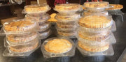 5" Disposable Foil Pie Pan and Plastic Clamshell Container  #501-762 Detroit Forming