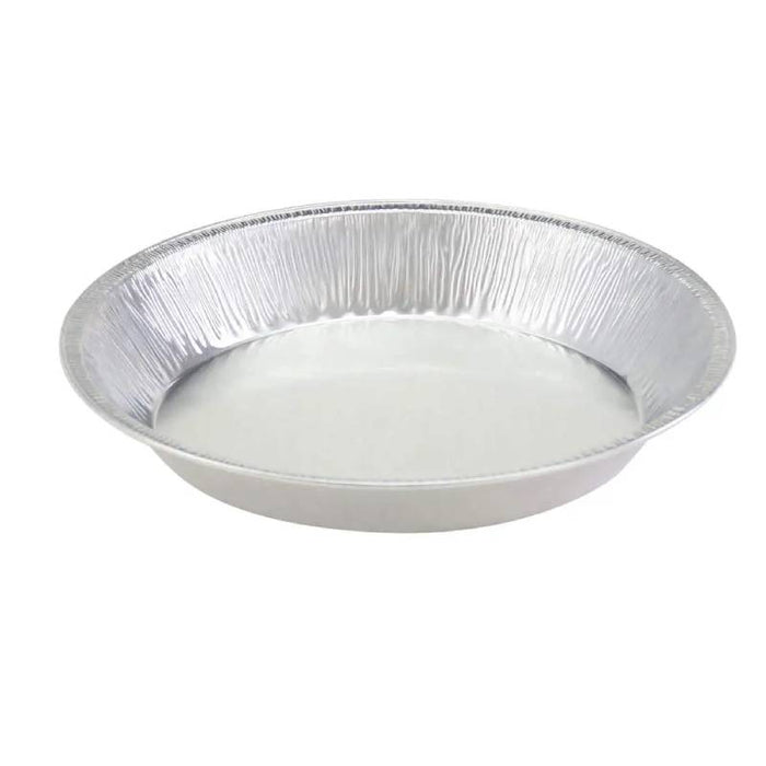 9" Heavy-Duty Deep Disposable Aluminum Foil Pie Pan - #977