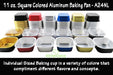 disposable aluminum foil 11 oz. colored holiday baking pans, individual serving size dessert pans