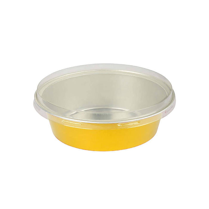 5 oz. Colored Foil Ramekins  with Plastic Lid - #A41P