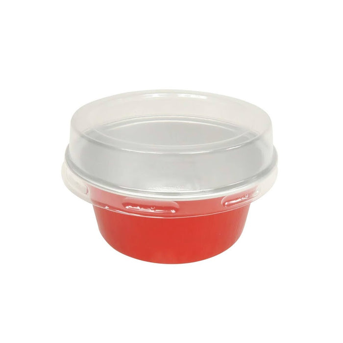 1½ oz. Colored Foil Cups with Plastic Lids #A45P