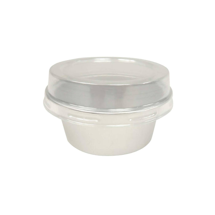 1½ oz. Colored Foil Cups with Plastic Lids #A45P