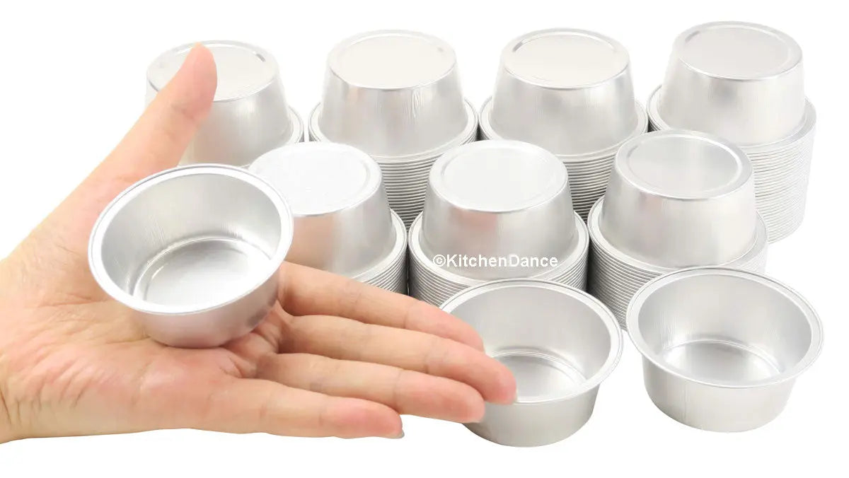 1½ Disposable Aluminum Mini Foil Cups #A45NL — KitchenDance
