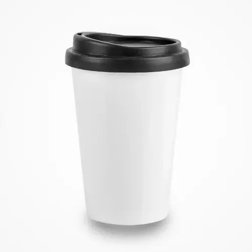 Prime Source Black Lid for 10/12/16/20/24 Ounce Coffee Cups - #75000249 Prime Source