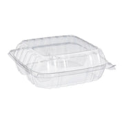8 x 8 x 3 MFPP 1 Compartment Hinged Take Out Containers D&W Fine Pack