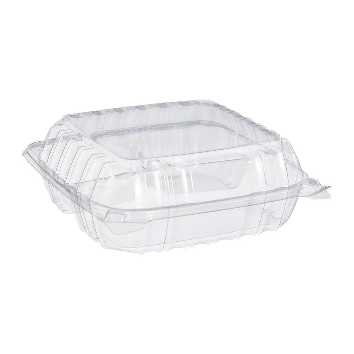 8 x 8 x 3 MFPP 1 Compartment Hinged Take Out Containers