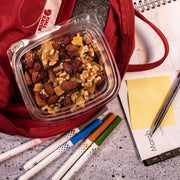 Dart 16 oz. Clear Plastic Tamper-Evident/Resistant Container w/ Flat Lid - #CH16DEF - KitchenDance